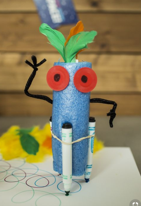 *CANCELLED* Free MakerSpace Family Workshop: ScribbleBots!