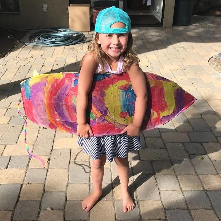 Upcycled Cardboard Surfboard Tutorial