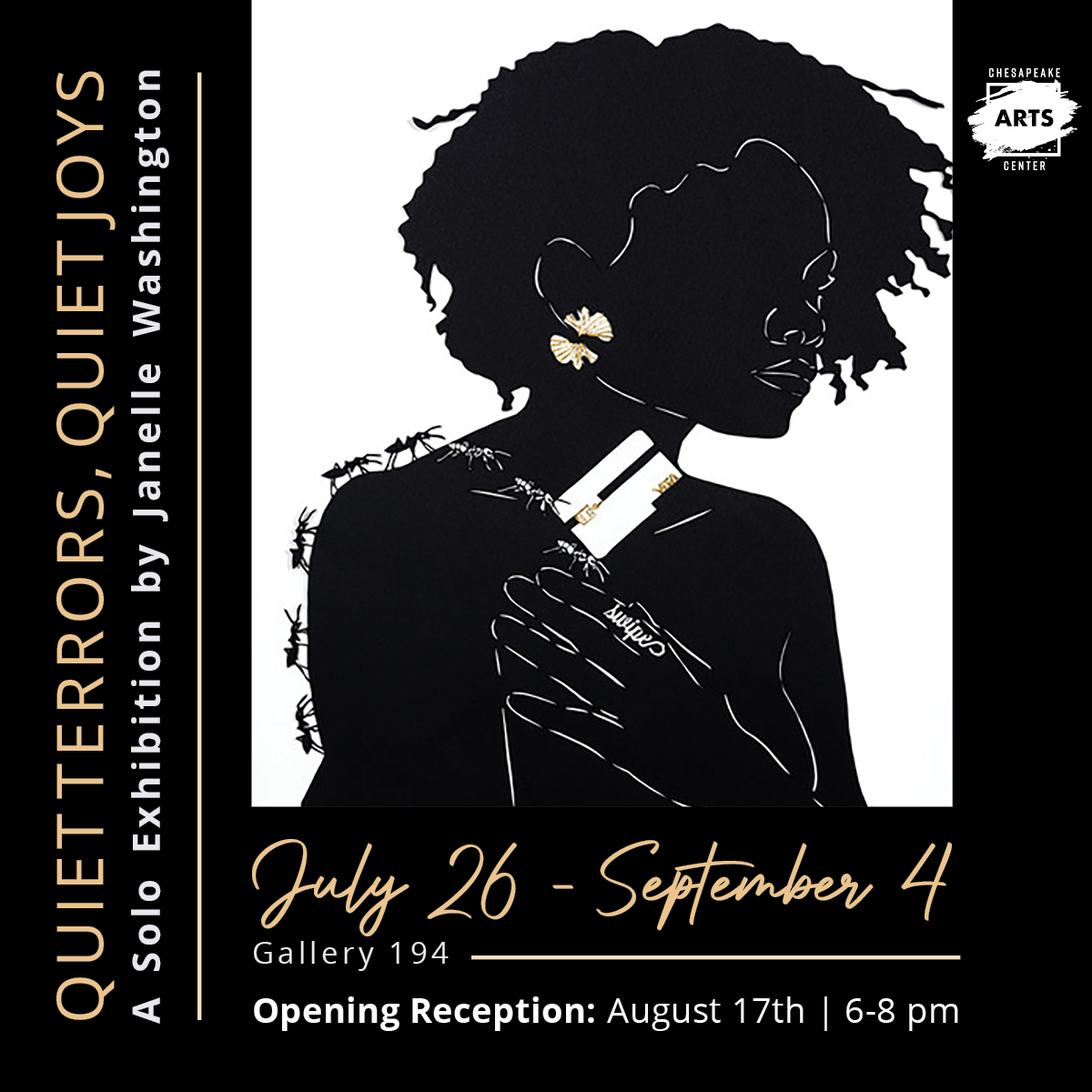 Opening Gallery Reception with Artist Janelle Washington 