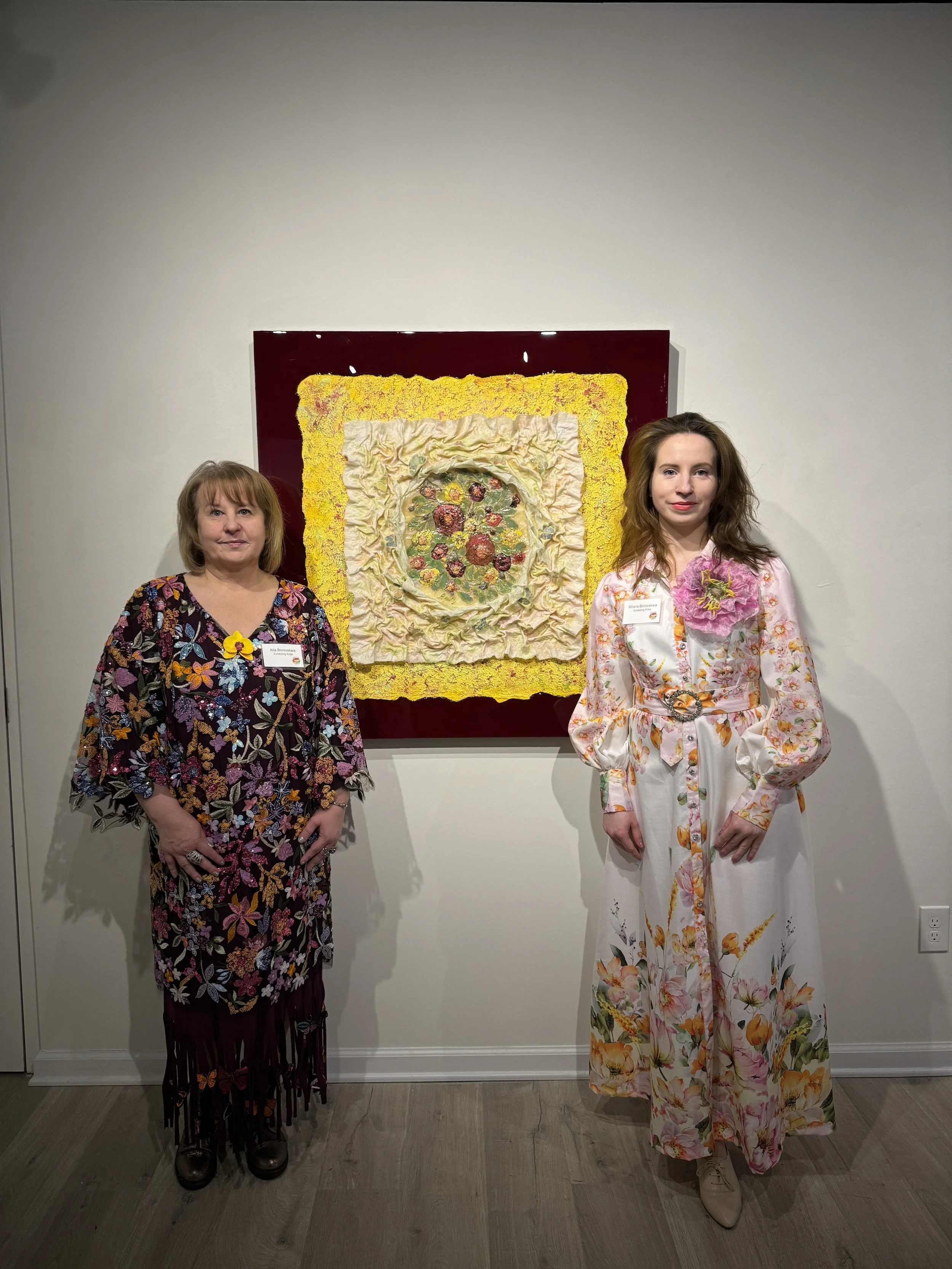 In the Studio with Artists Alla and Milana Borovskaia