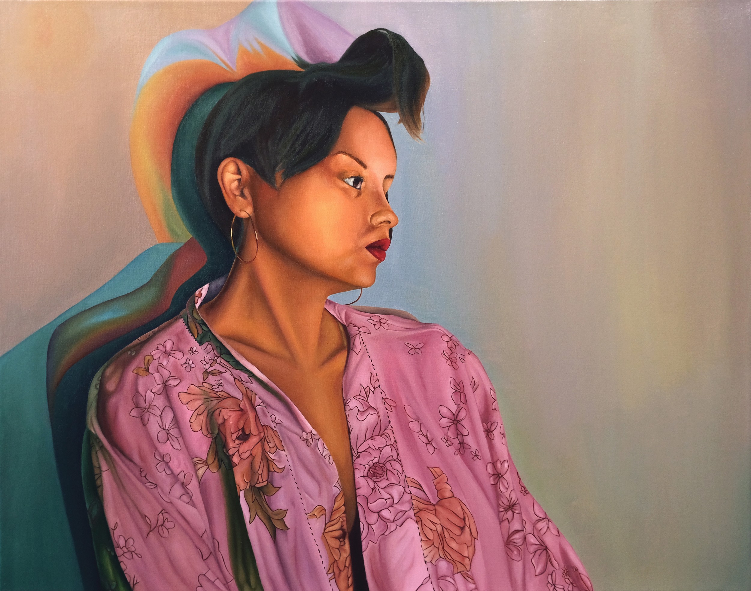_Lillian is Tired._ Lillian Jacobson, Oil on canvas, 24_ x 30_, 2024 - Lillian Jacobson.png