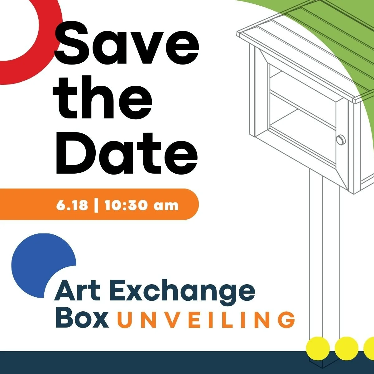 Chesapeake Arts Center's Art Exchange Box Unveiling!