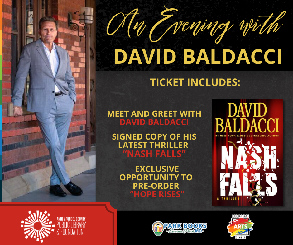 Anne Arundel County Public Library Foundation Presents:   An Evening with David Baldacci