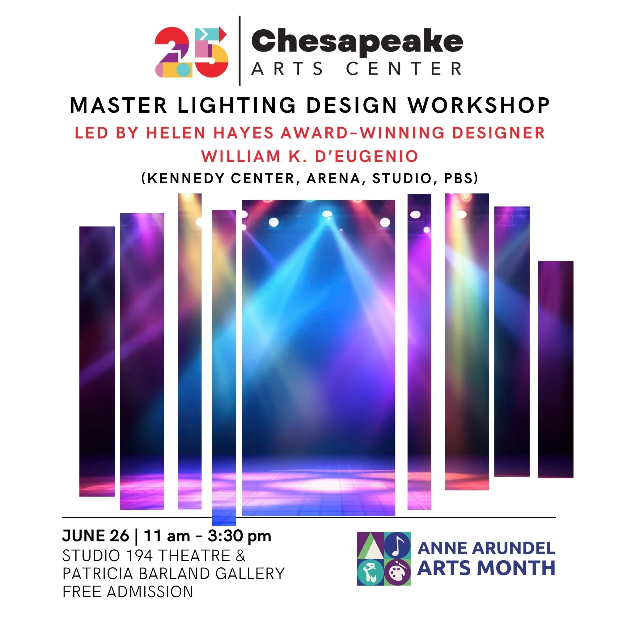 Master Lighting Design Workshop Led by designer William K. D'Eugenio