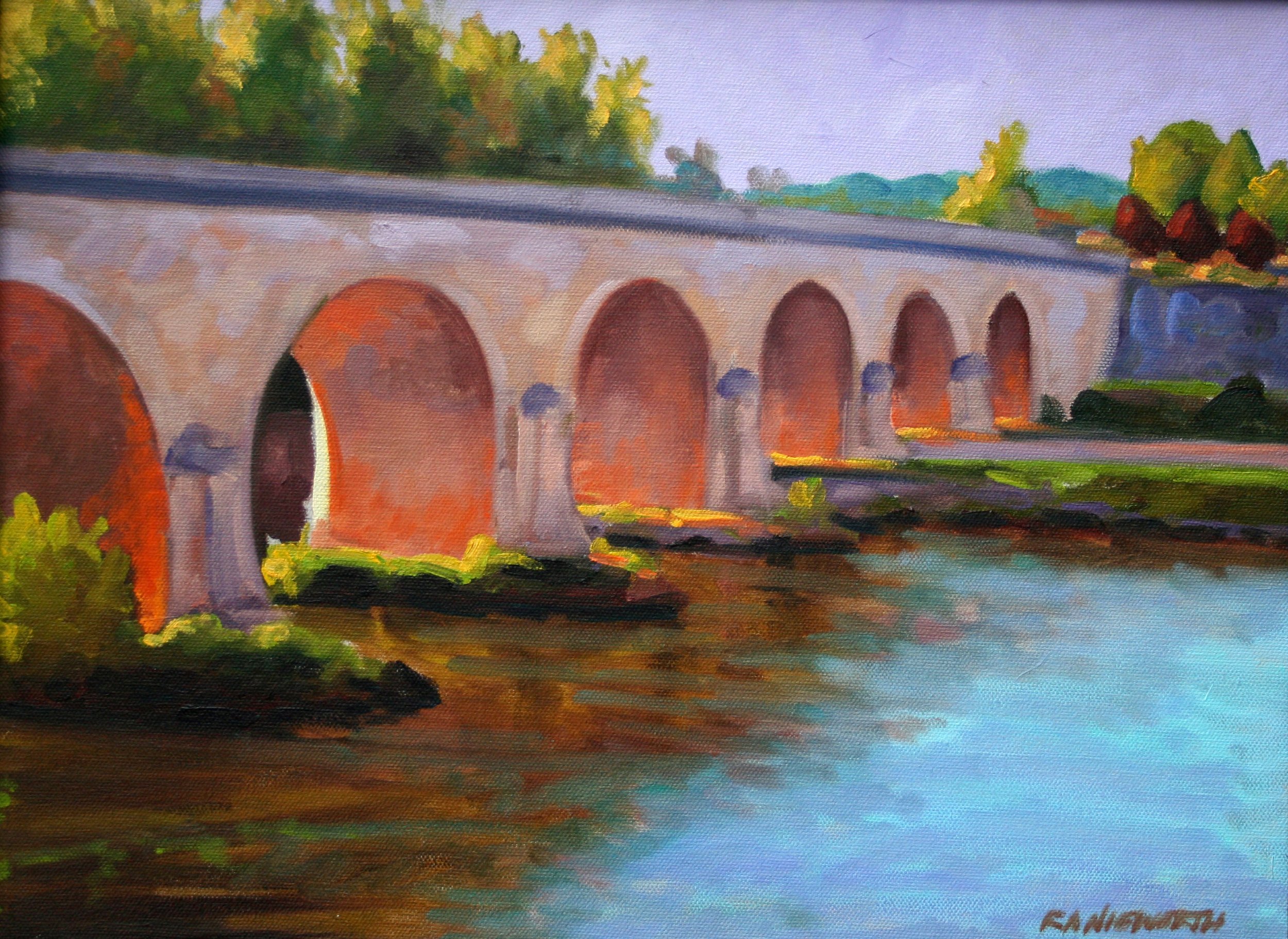 Bridge Over the Dordogne - richard niewerth (1).JPG