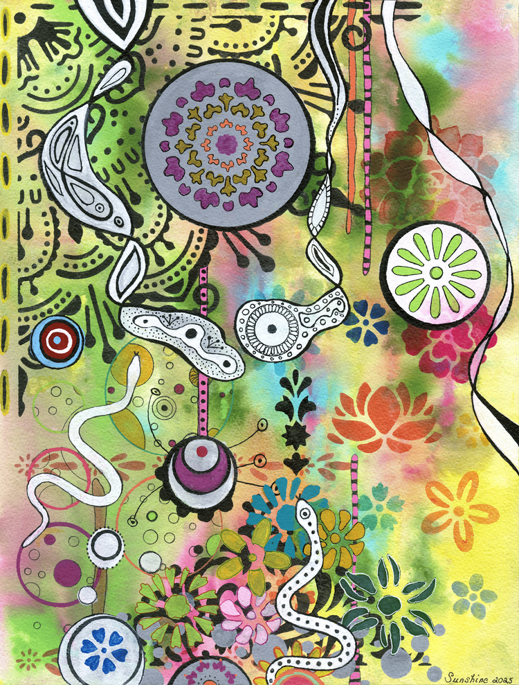 Snake+Charmer+16+X+12+(Unframed)+-+Christine+DeJuliis+(1).webp