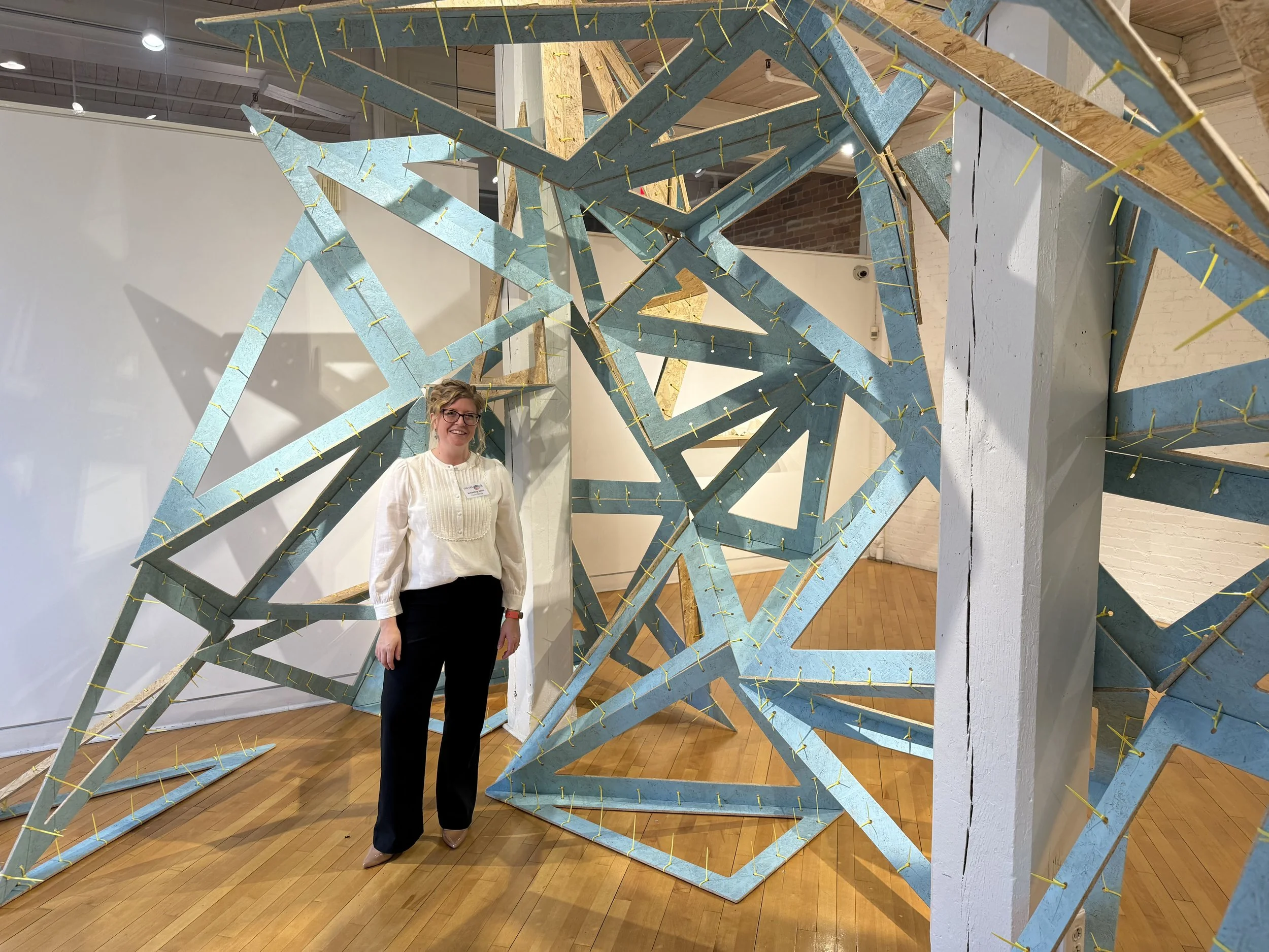 In the Studio with Artist Liana Owad