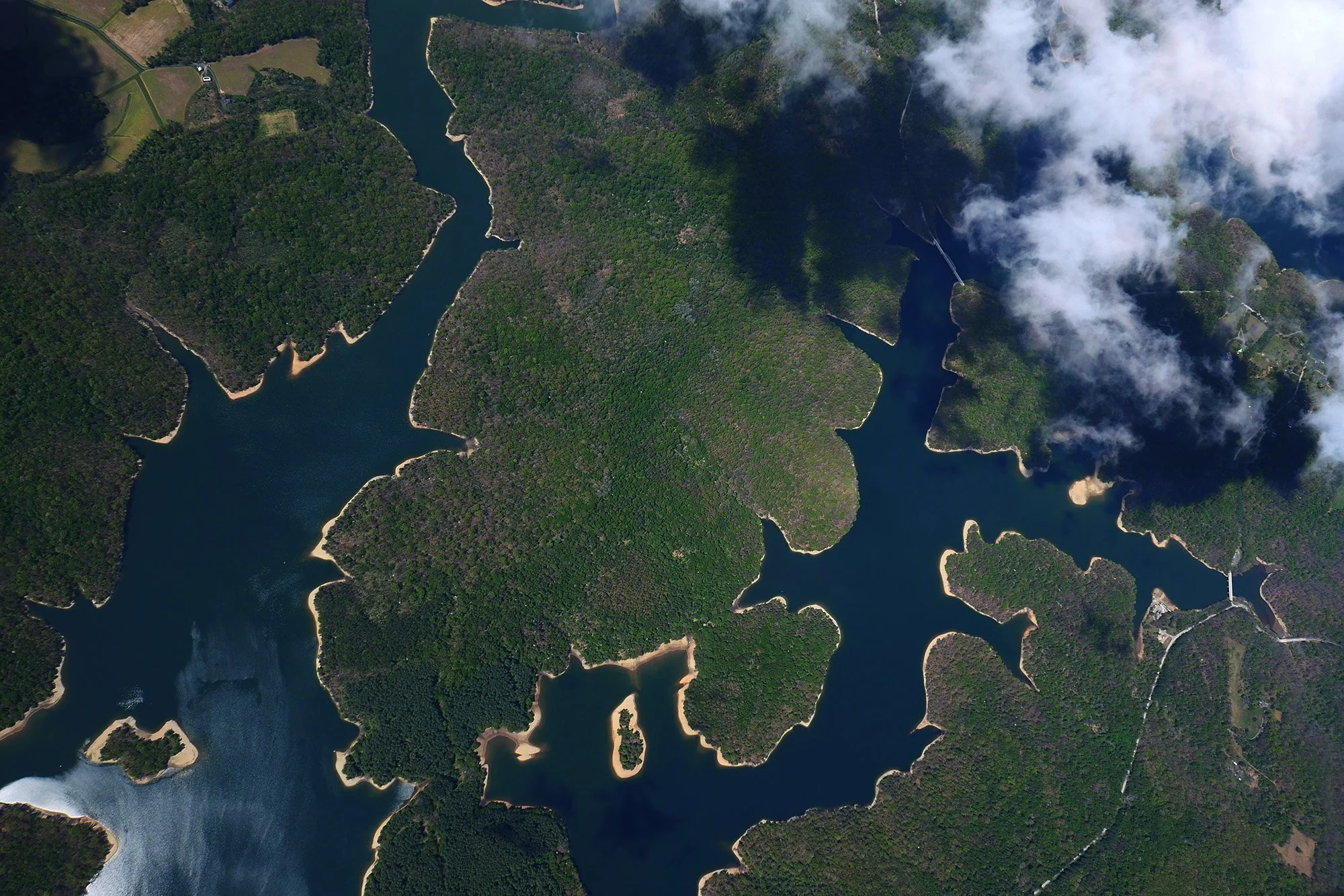 Prettyboy Reservoir from 8500 Feet - Peter Stern.jpg