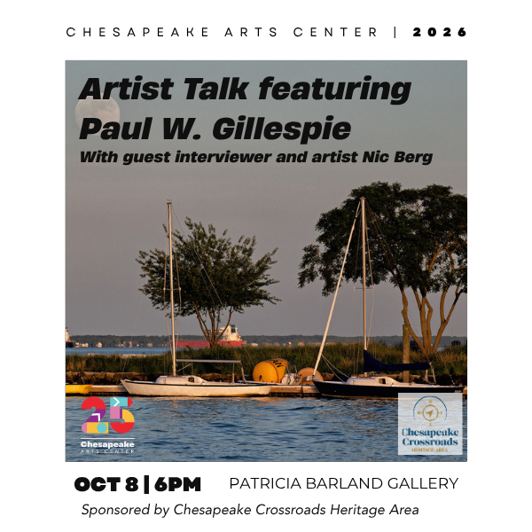 Artist Talk with Paul W. Gillespie and Guest Interviewer Nic Berg