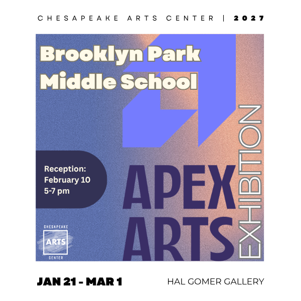 Gallery Reception for Brooklyn Park Middle School 2027 APEX Arts Exhibit