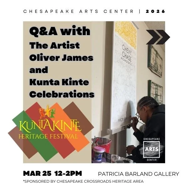 Q&A with The Artist Oliver James and Kunta Kinte Celebrations ...