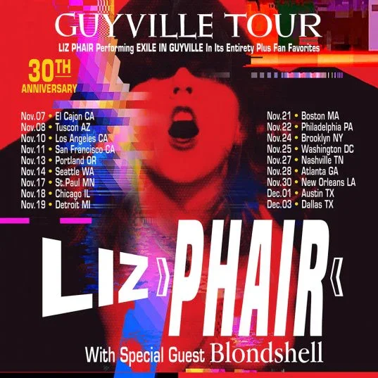 Video Sequence for Liz Phair's 30th Anniversary Exile in Guyville Tour
