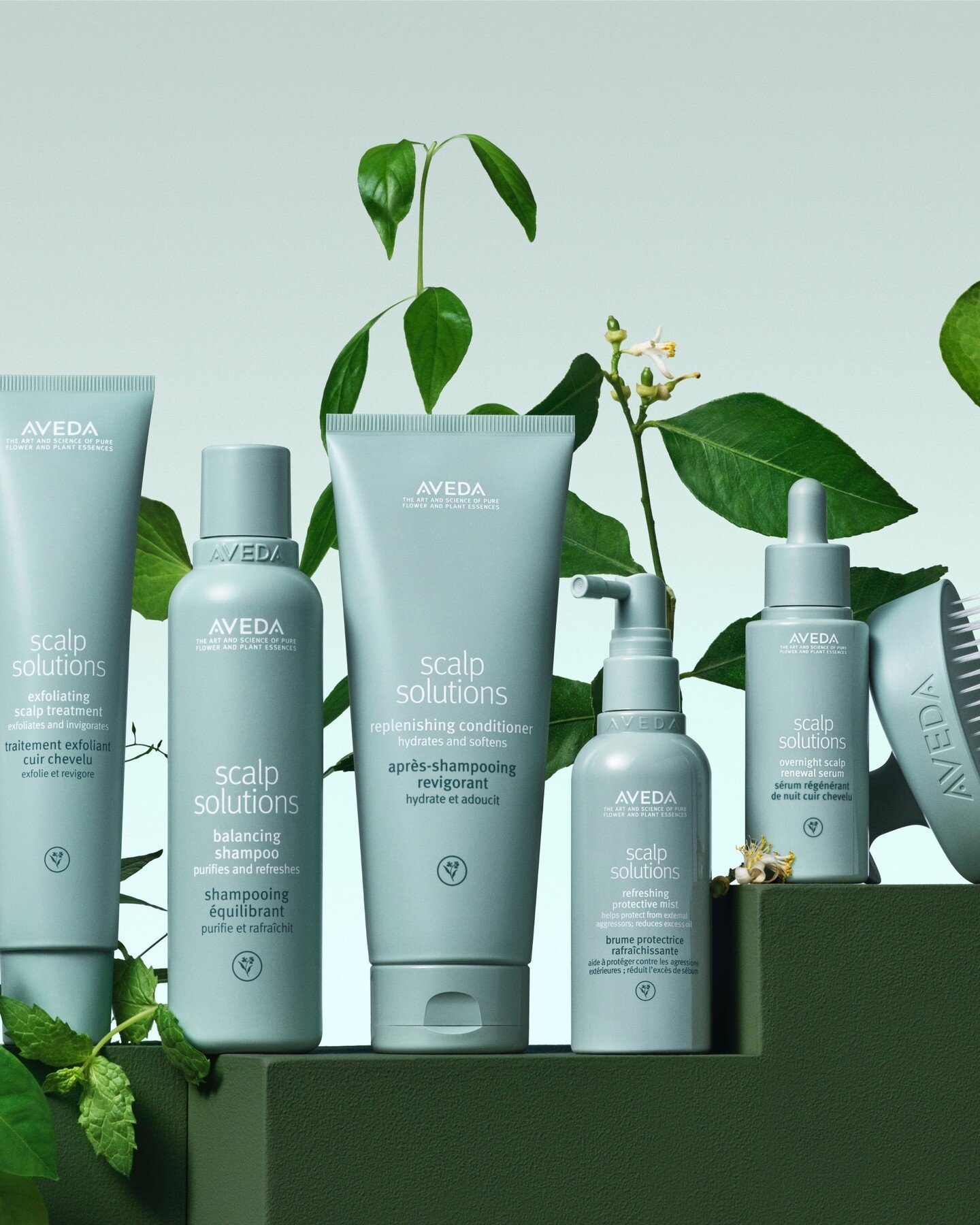 Healthier looking hair with renewed vitality and shine with the #Aveda scalp solutions collection.

Fights visible signs of premature scalp aging.

100% Vegan, always.

Ask in the salon for more details 🌱

@aveda
@avedauk
@avedaukpro

-

#ScalpSolut