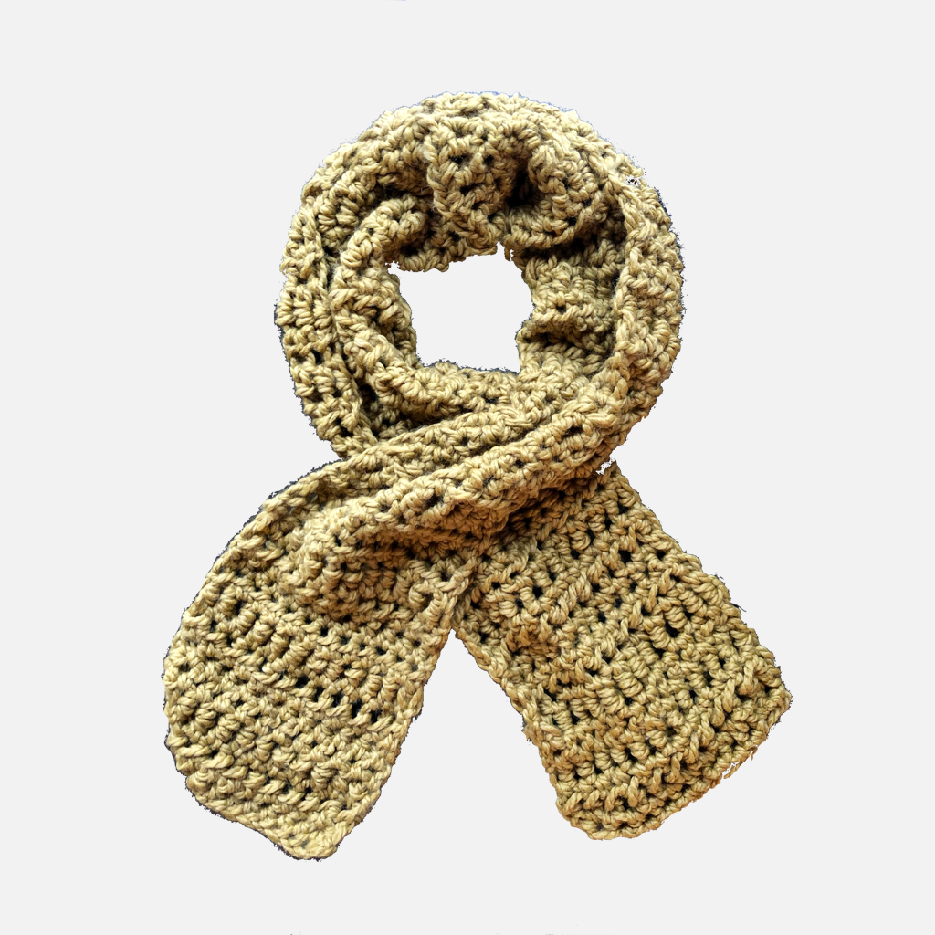 LIGHT OLIVE SCARF