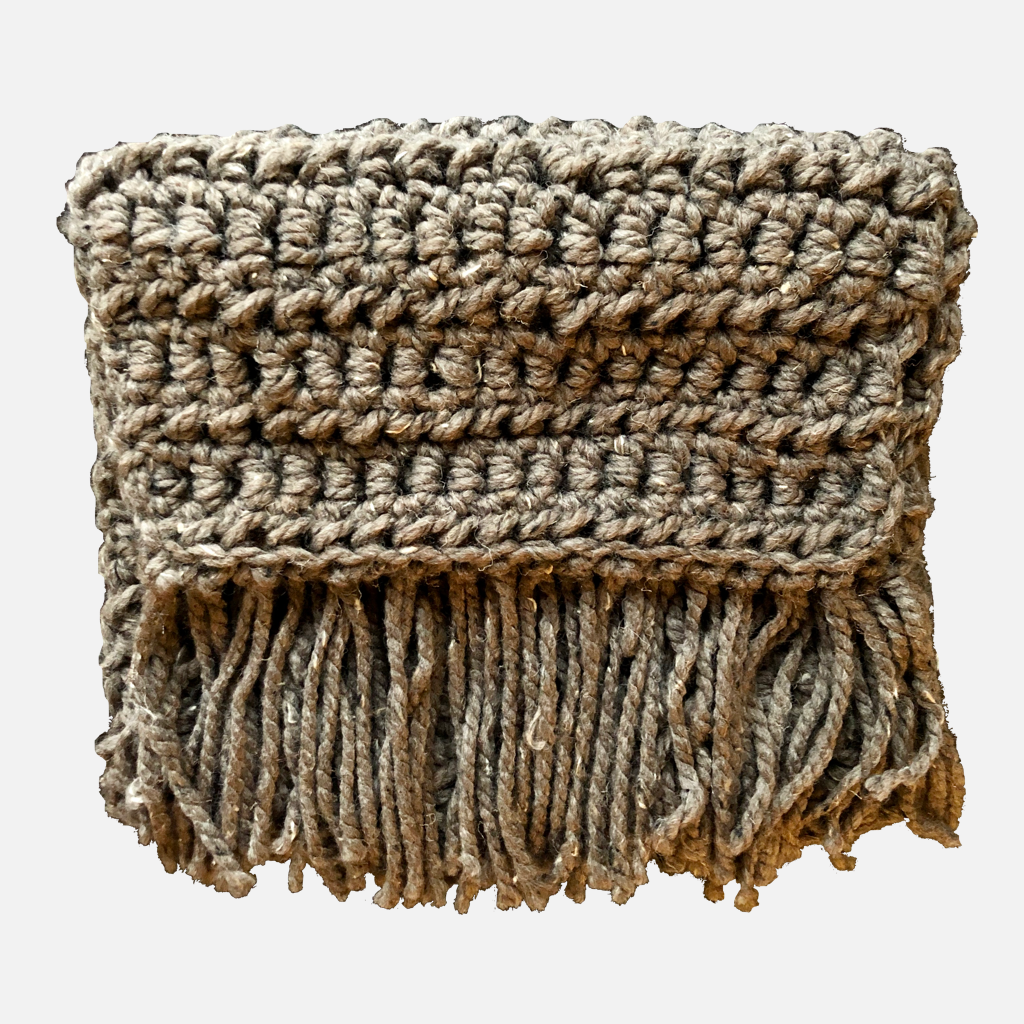 LIGHT BROWN SCARF