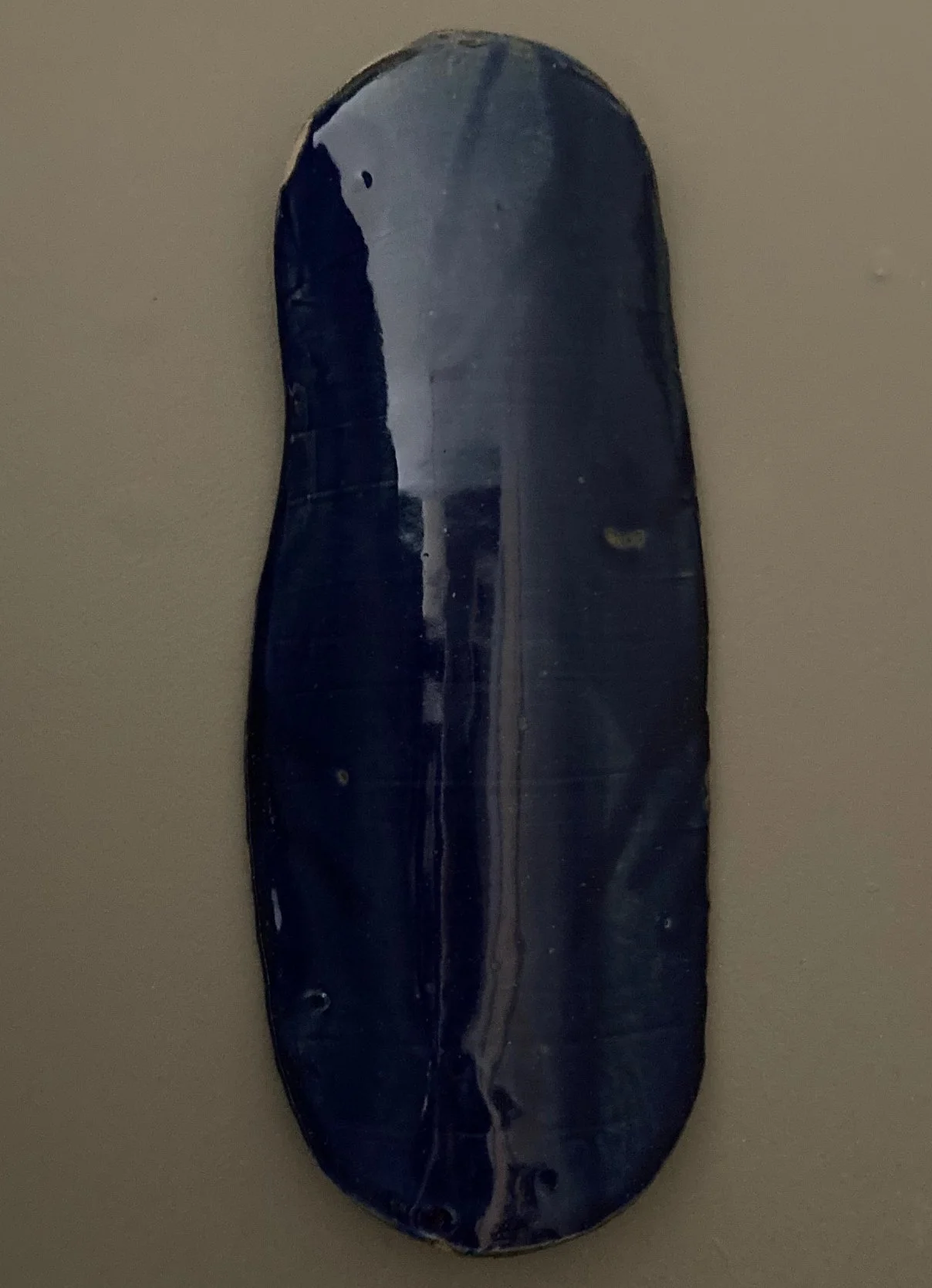 Wall Sculpture. Cobalt Blue 15 x 6.5 x 2.jpg