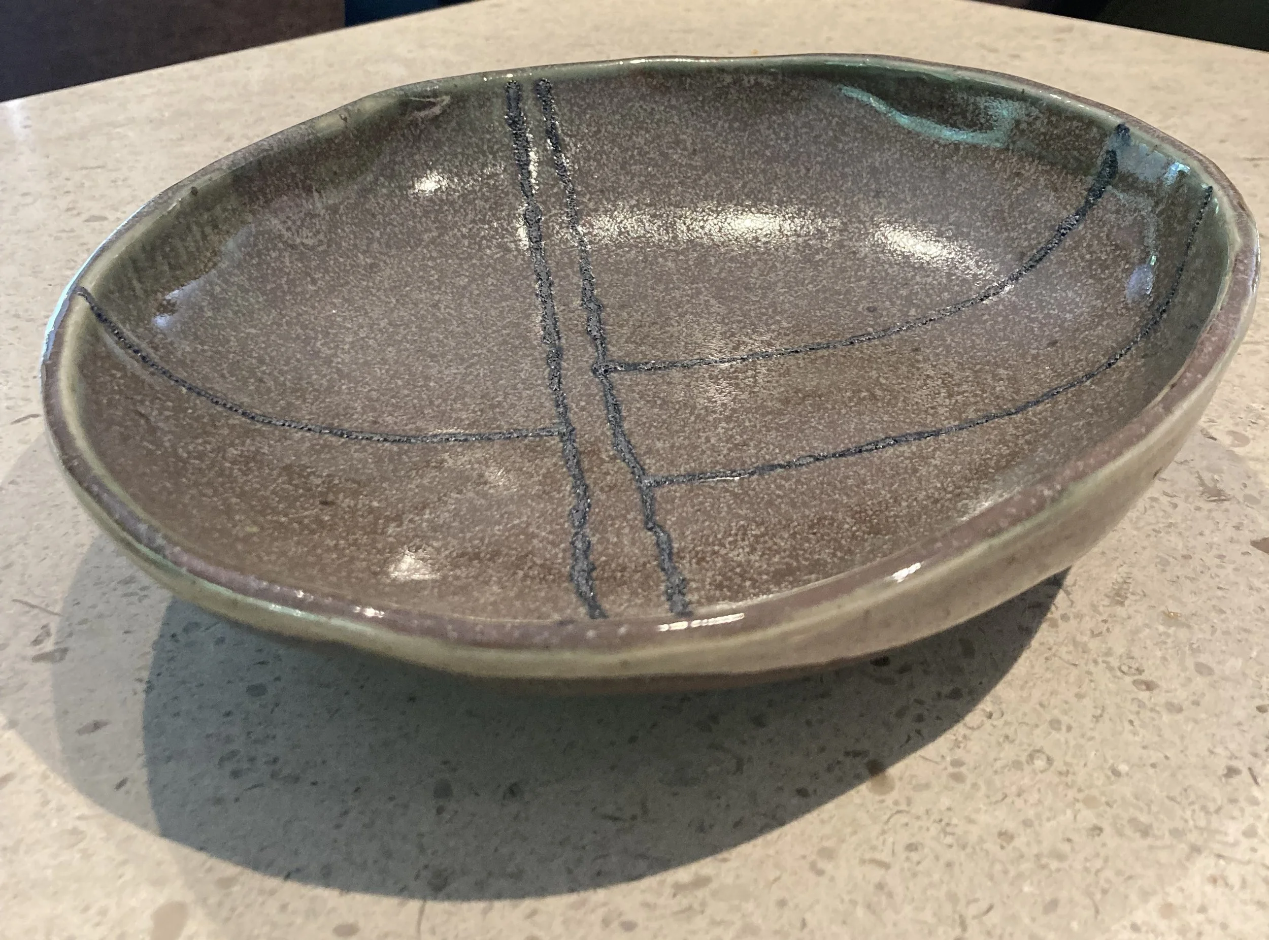 Ceramic Bowl on Legs
