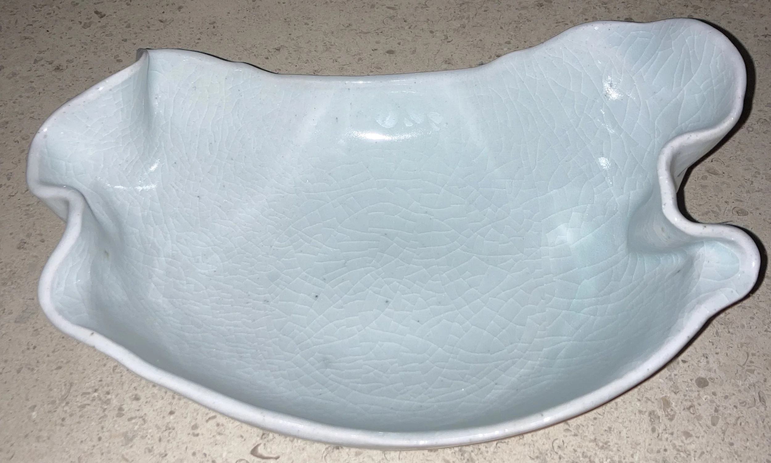Ceramic long bowl