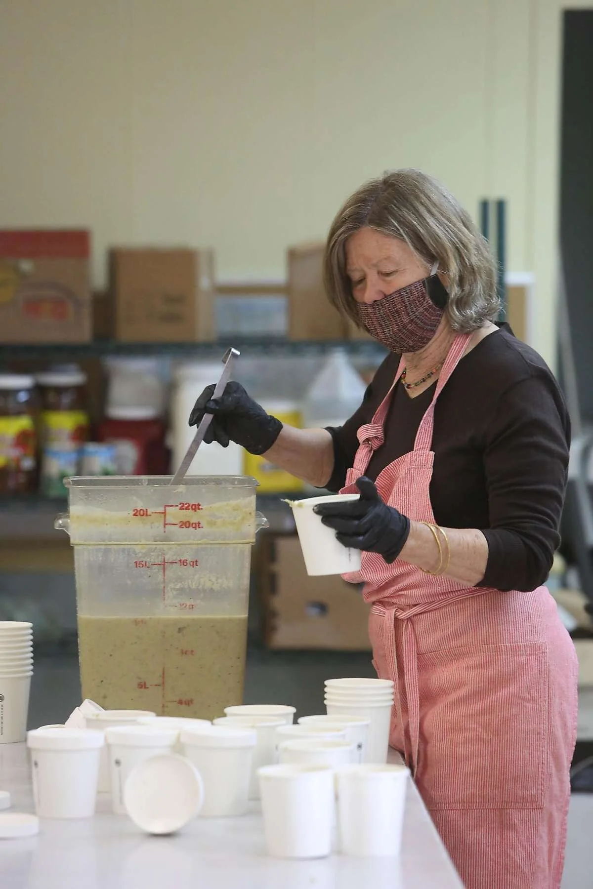In the pandemic, a Bay Area volunteer returns to a site that was always a touchstone of giving