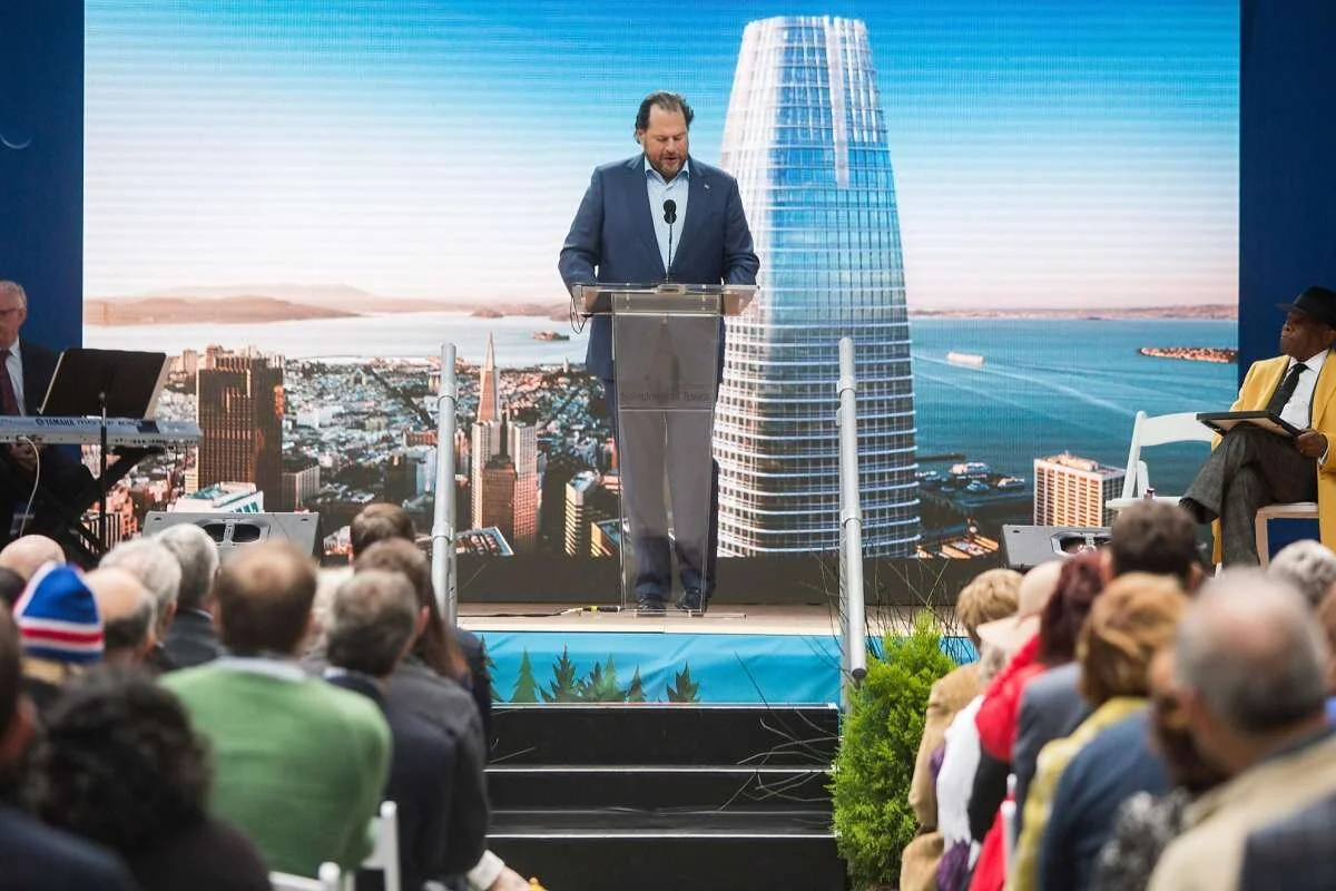 SF’s Big New Salesforce Tower Has a Down-to-Earth Opening Ceremony