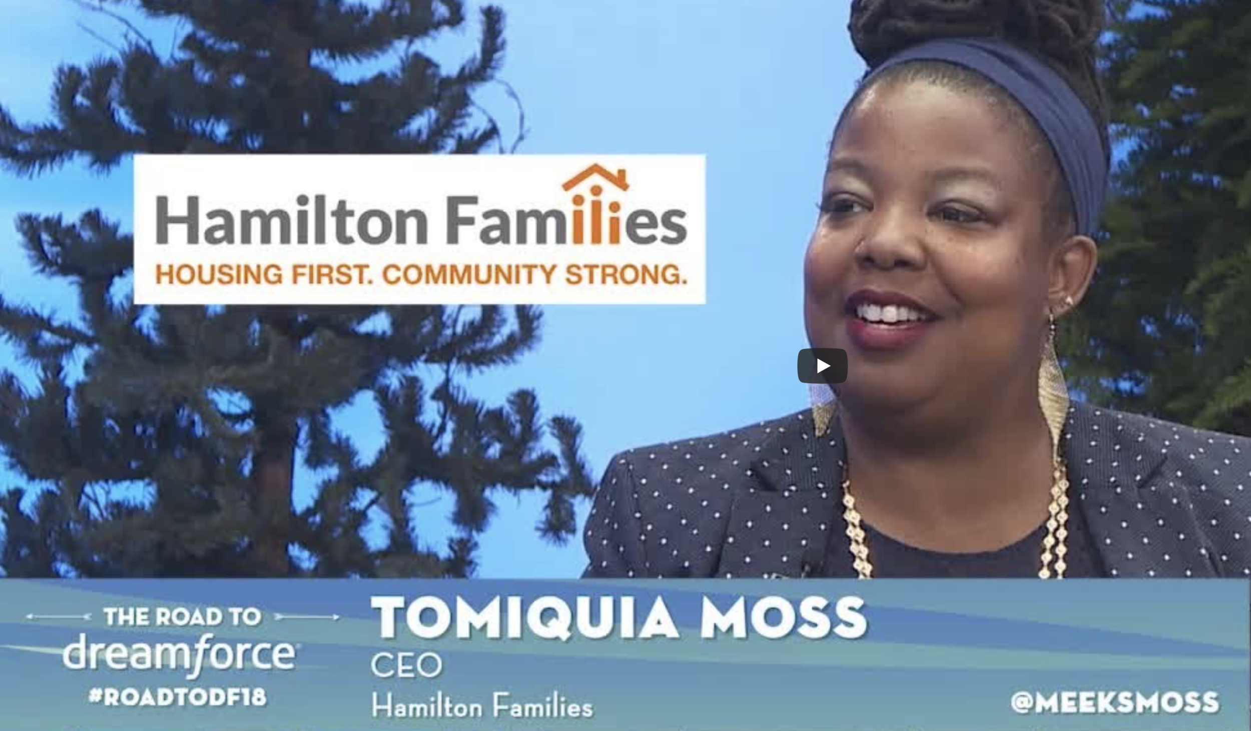 Inside Dreamforce '18: Making a Difference with Hamilton Families