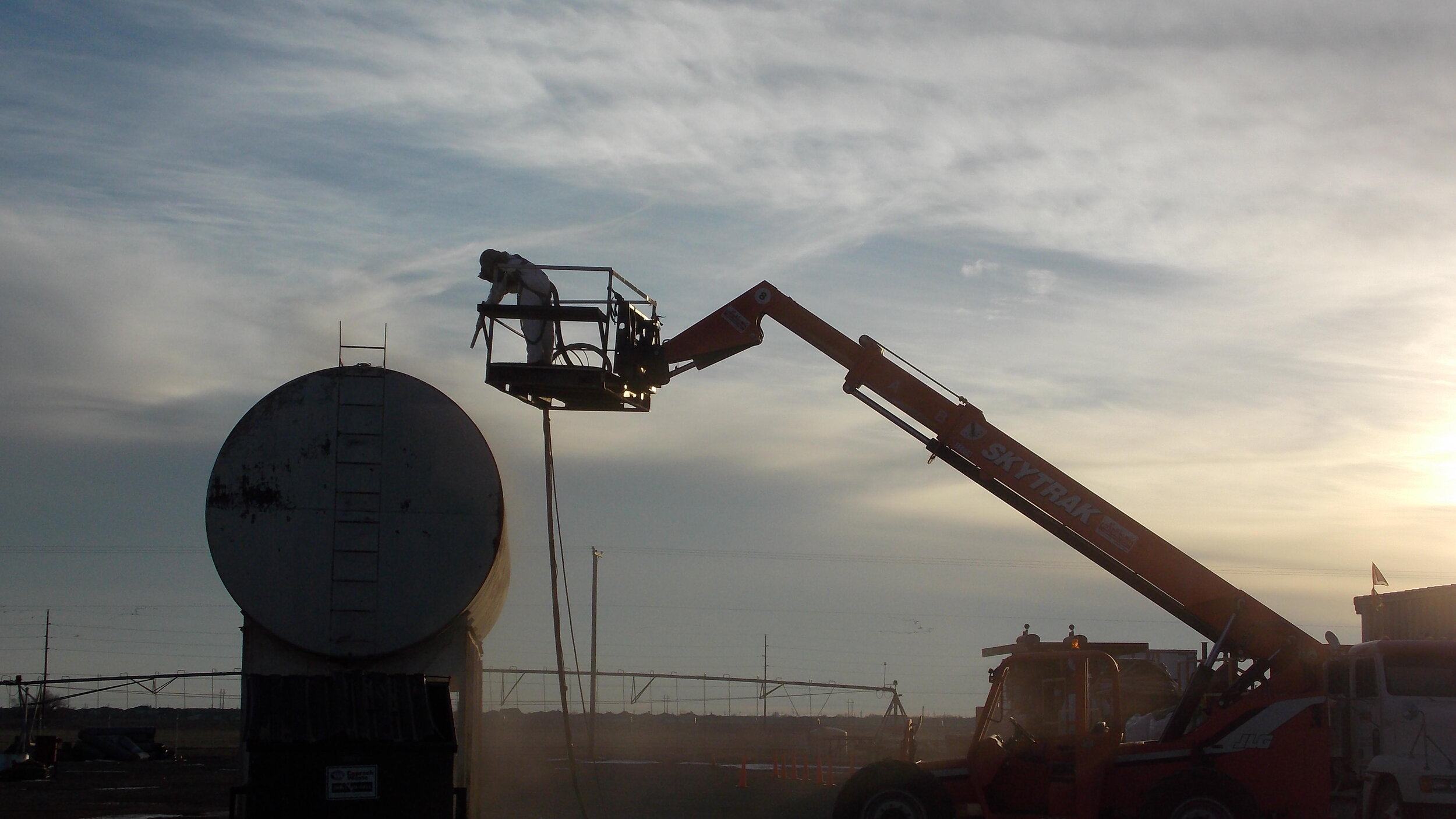 Abrasive Blasting — Riley Industrial Services, Inc