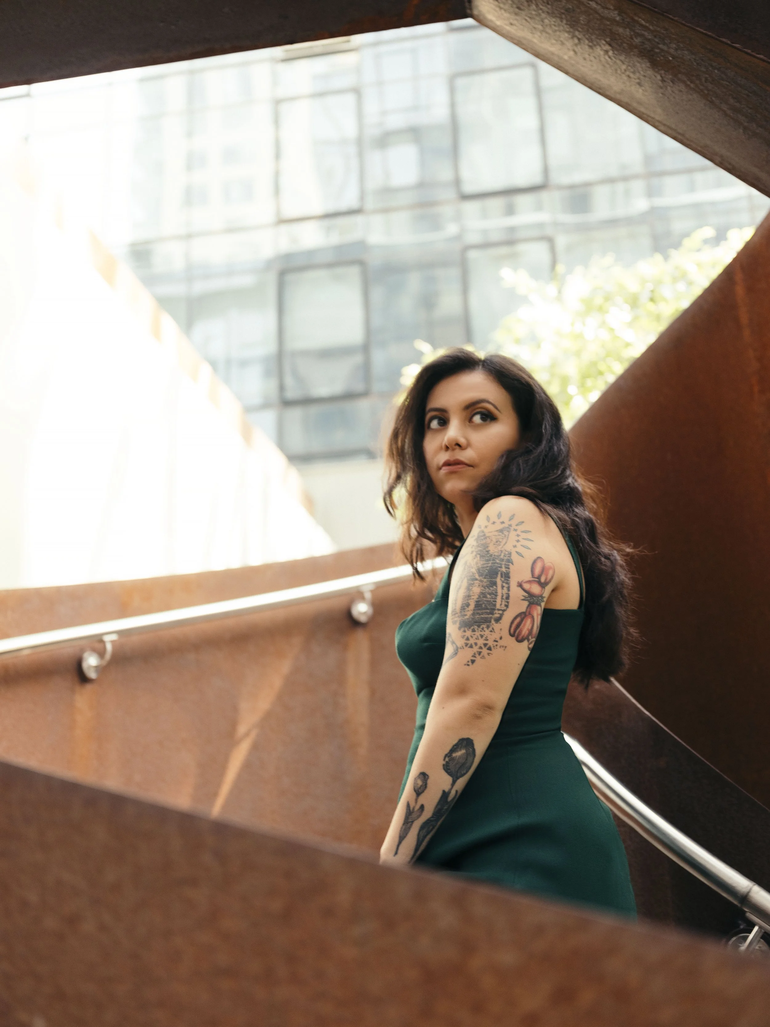 Kinky GFE NYC Escort Visuals Tattooed Petite Brunette Chloe Moon