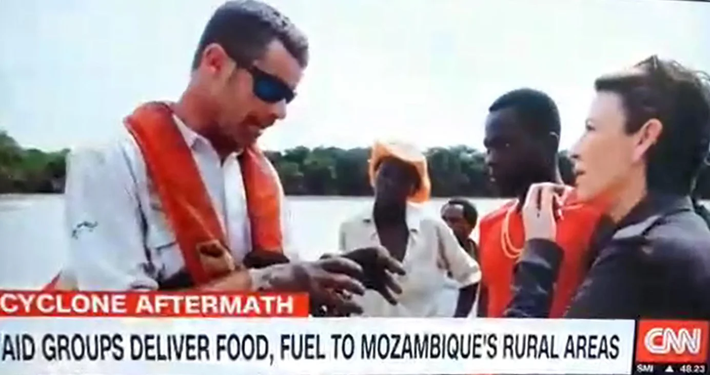 CNN Covers Cyclone Idai