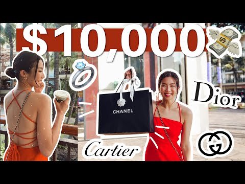 $10,000 SHOPPING CHALLENGE (FIRST luxury haul)