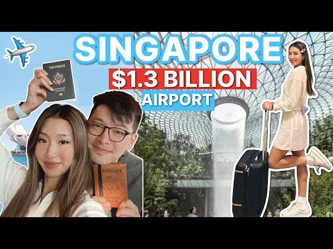 Crashing Singapore's LUXURY airport for 12 hours ✈️ | Asia vlog 1