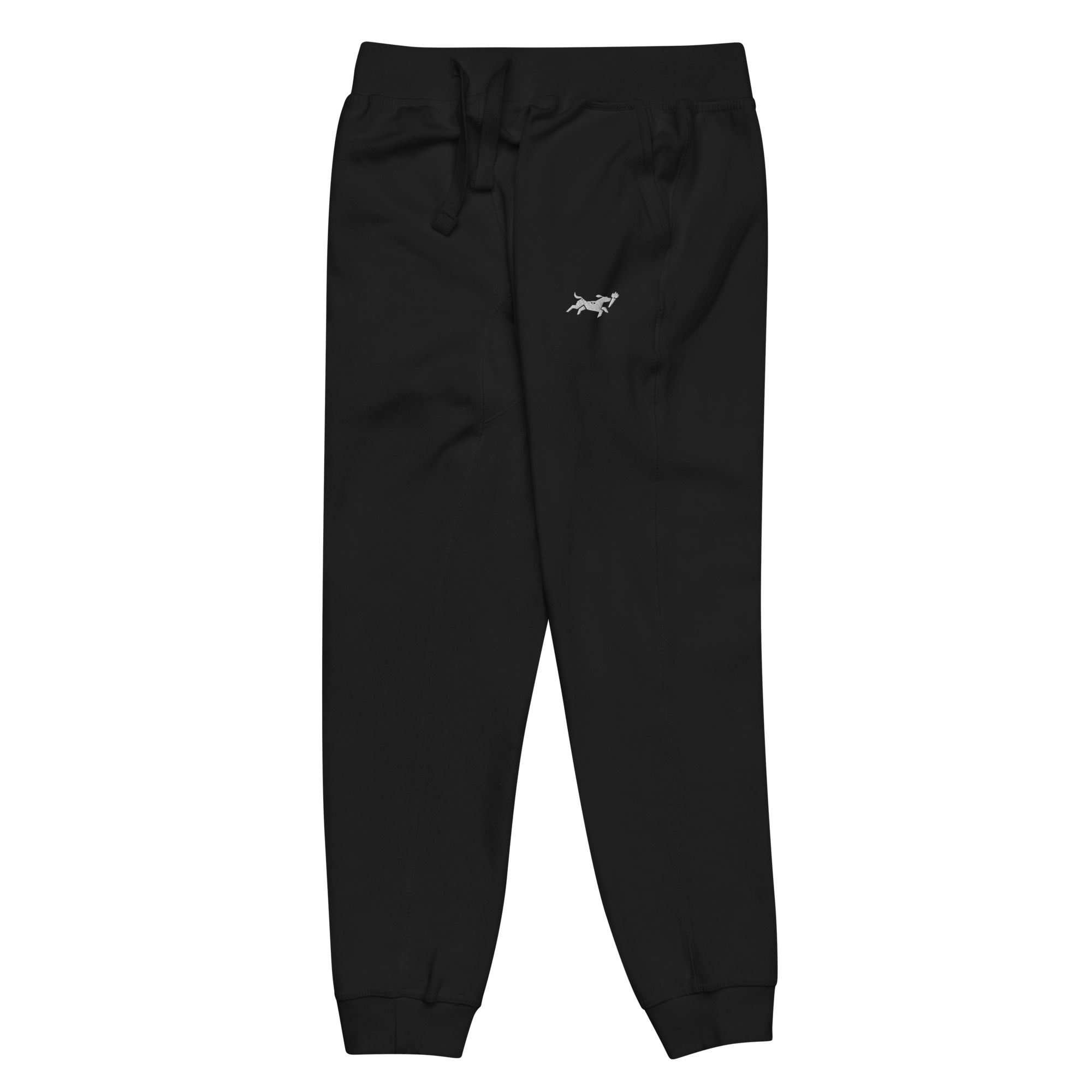 unisex-fleece-sweatpants-black-front-left-68c19e2d6b1ff.png