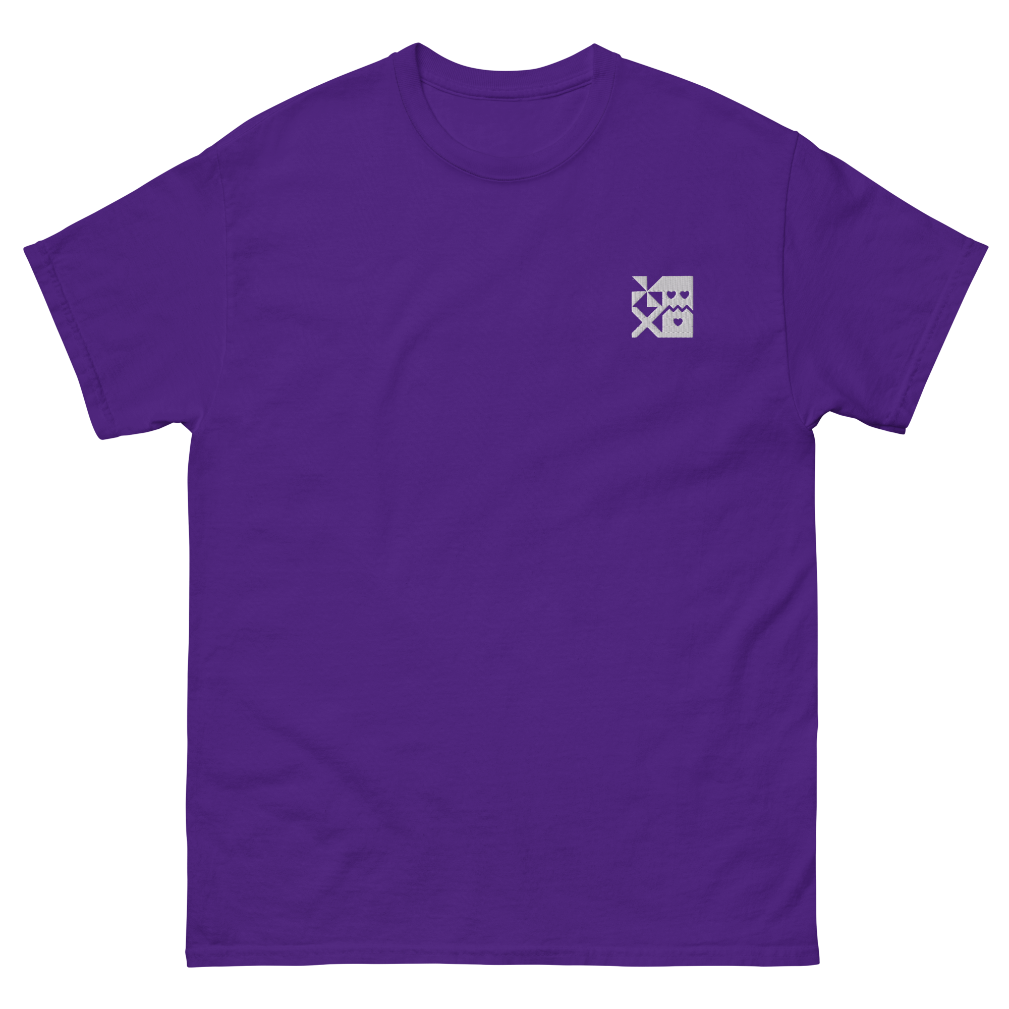 unisex-classic-tee-purple-front-68c19f3a2f5d2.png