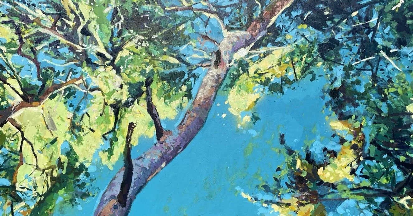 'Vertical Time IV', 122 x 61 cms, Mixed media on canvas #adrolloartist #Dorset #Sherborne #verticaltime #woodland #trees #livinginthemoment #pine #contemporarypainting #contemporaryart #contemporarylandscape #contemporarylandscapepainting #contempora