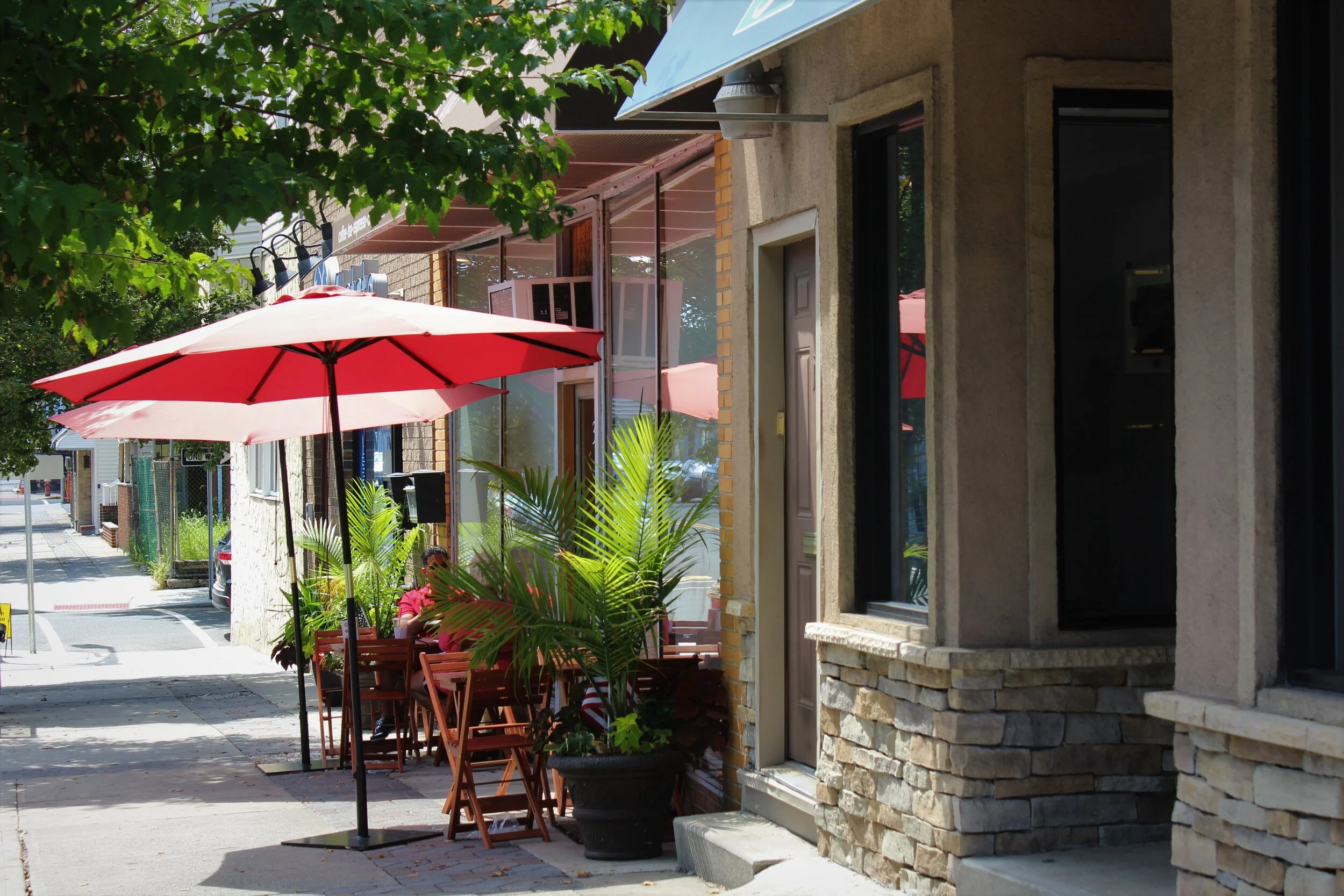 Shops and Cafes