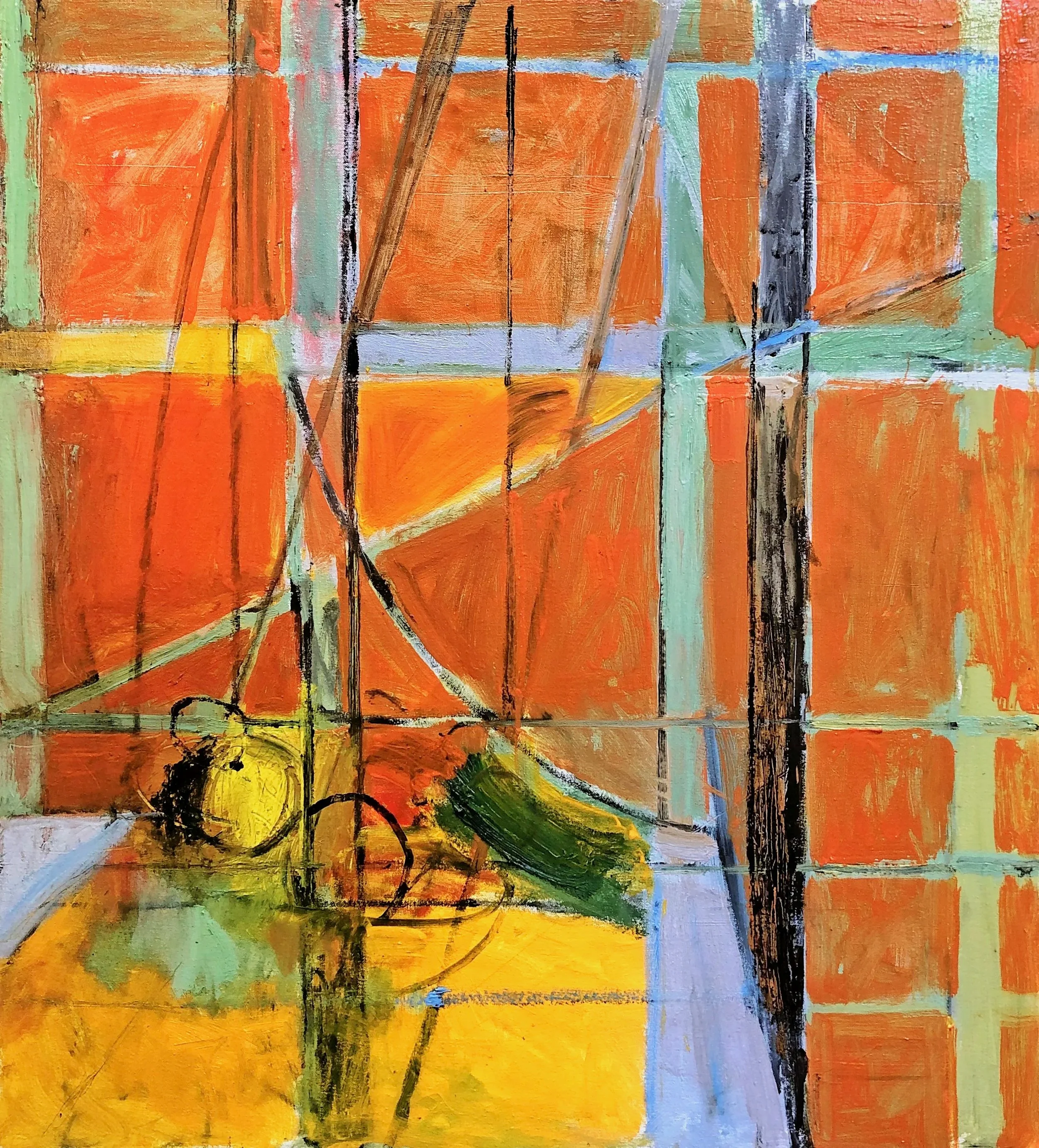 This Still Life?, oil on canvas, 30" x 24"