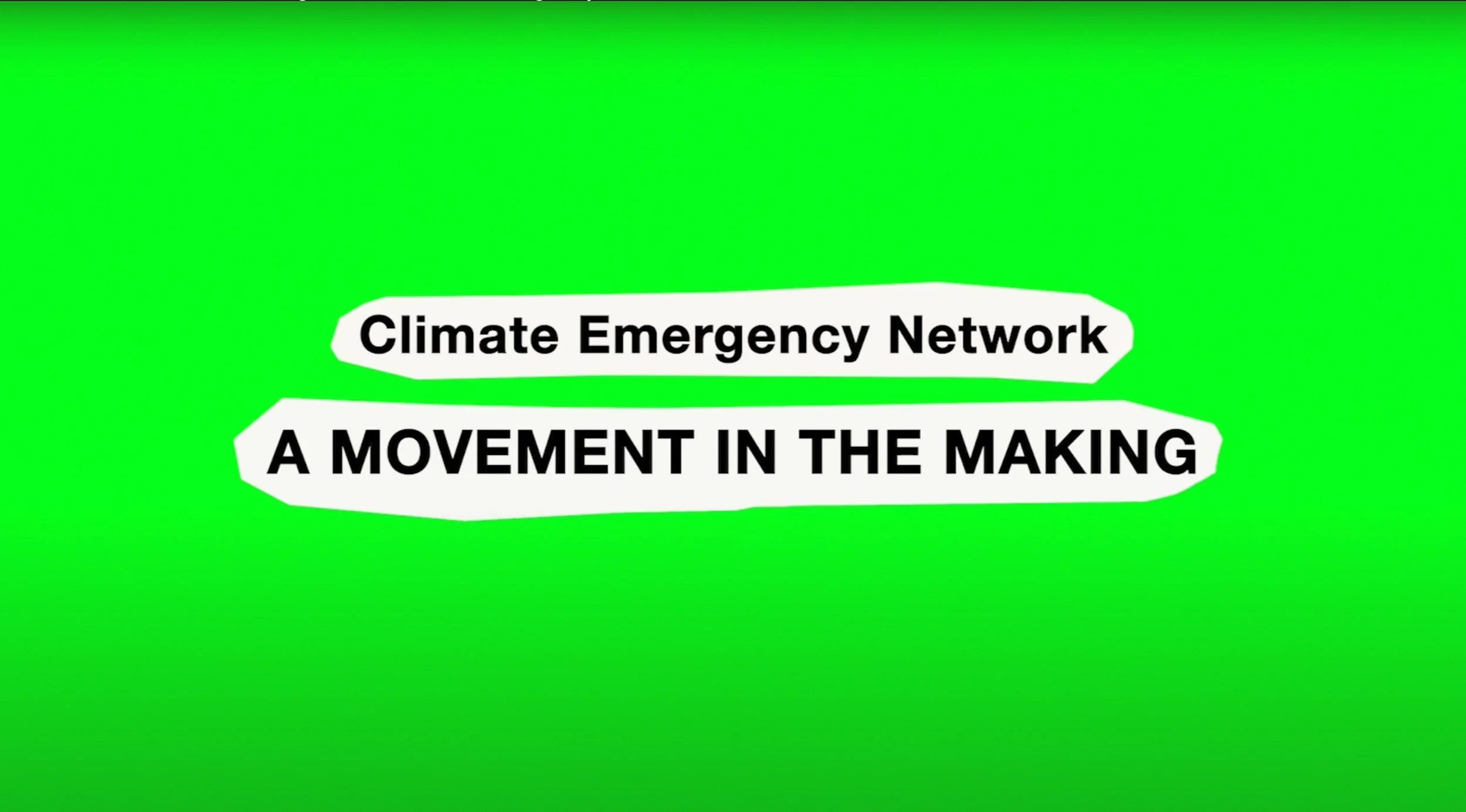 Sound Production for UAL's Climate Emergency Network