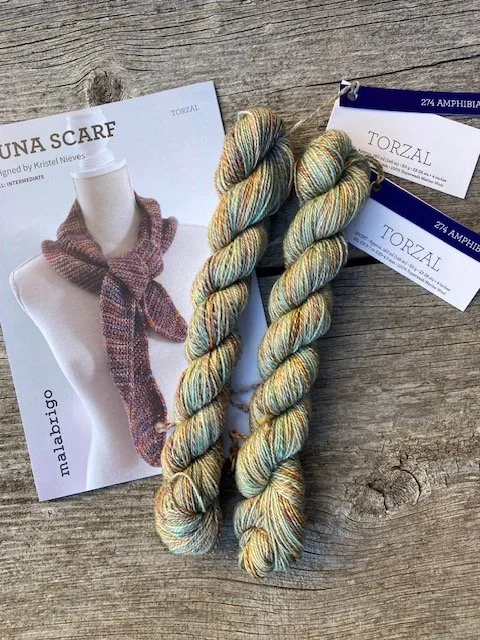 Malabrigo kit for Duna Scarf Torzal 274 Amphibian.jpeg