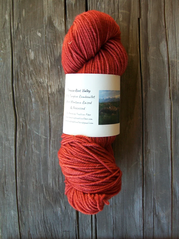 tobacco fiber Ranching Traditions - Tobacco Root Valley Yarns - DK