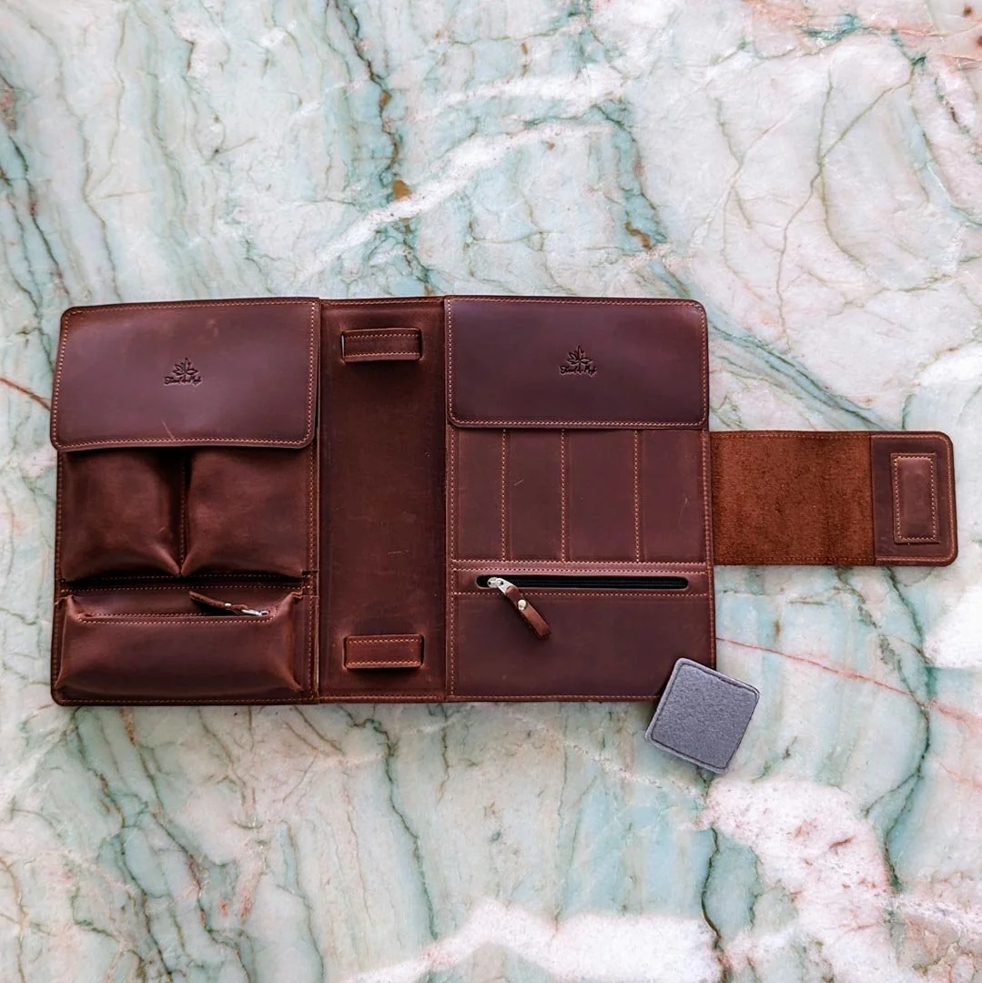 Thread & Maple crochet-binder-regular-whiskey-open.jpg