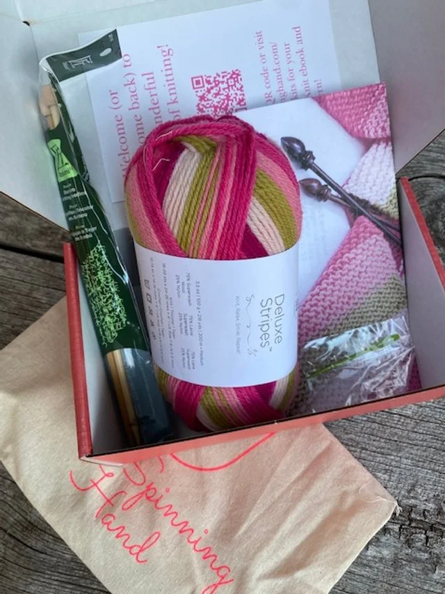 Beginner knitting kit - Dragon Fruit.jpg