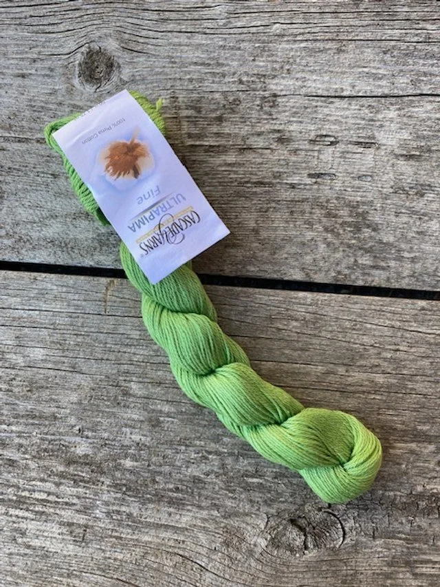 Cascade Yarns Ultra Pima Fine #3865  kiwi.jpg