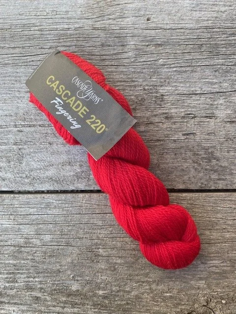 Cascade Yarns 220 fingering #8895 Christmas Red.jpeg