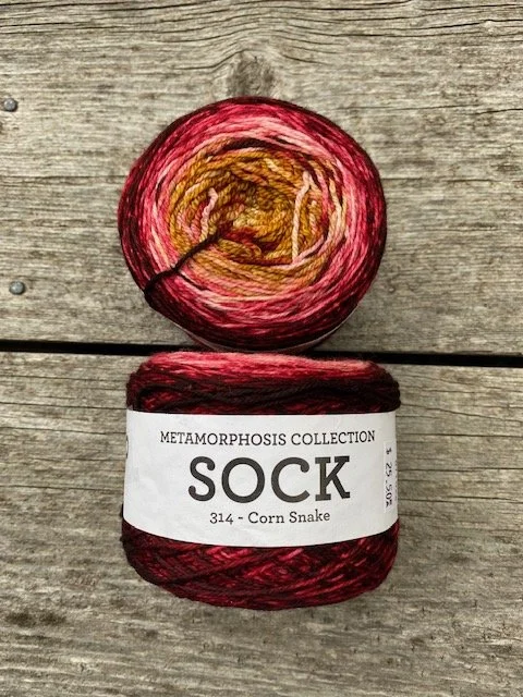 Malabrigo Sock Metamorphosis #314 Corn Snake.jpeg
