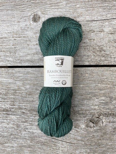 Juniper Moon Farm Rambouillet yarn #1017 Spruce.jpeg