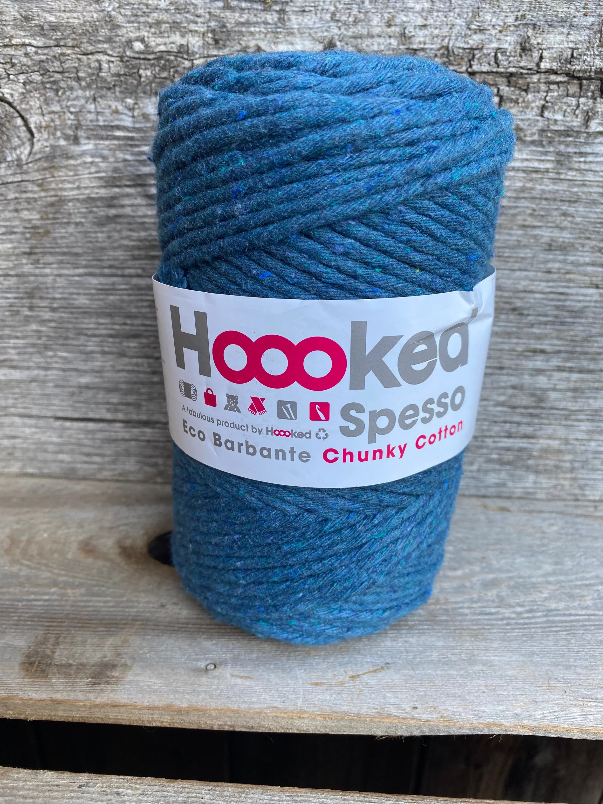 Hooked chunky cotton Petrol blue.jpg