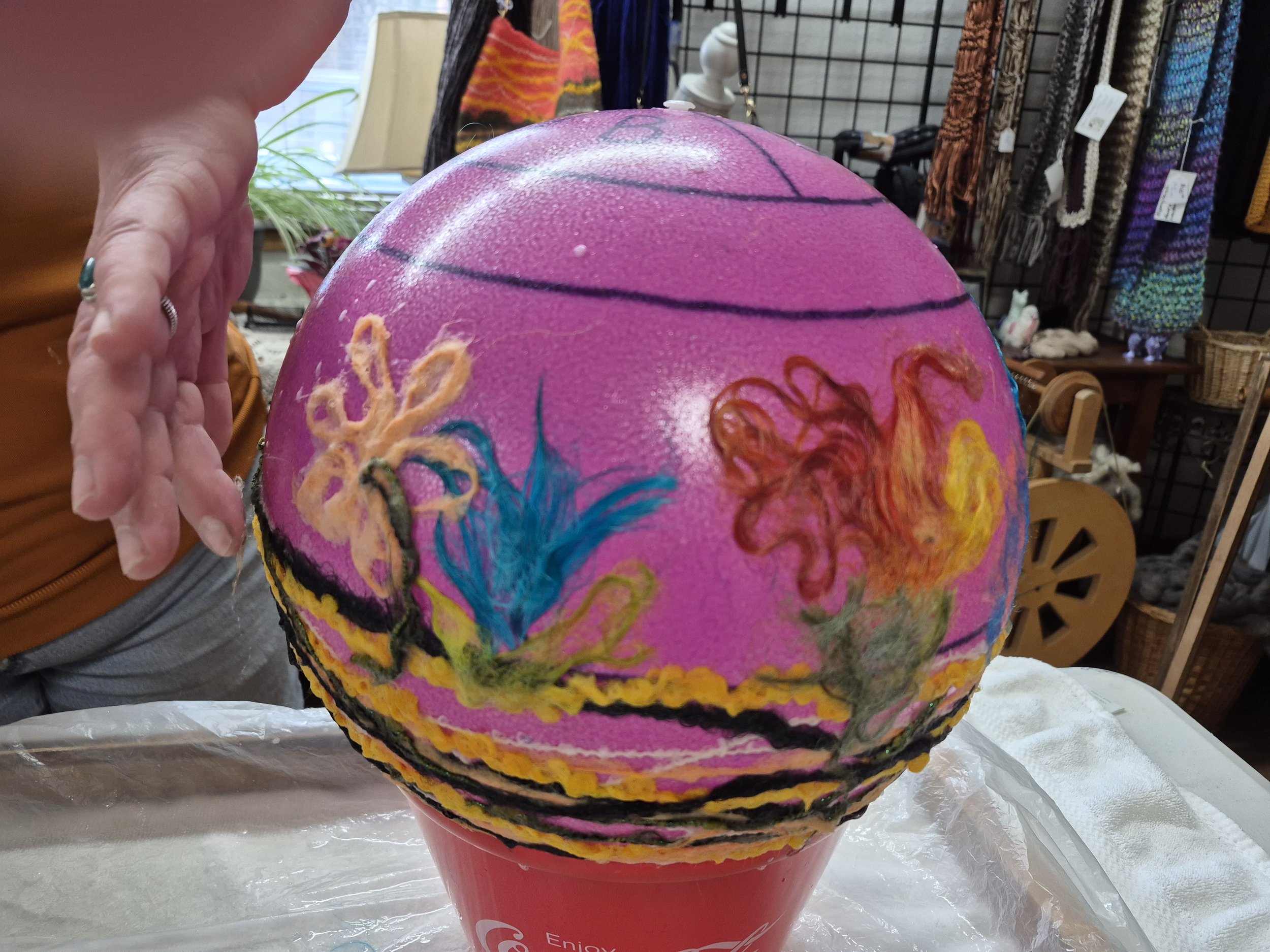 Wet felting at Fiber.jpg