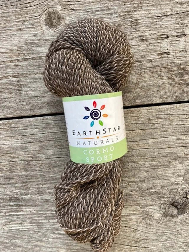 Earthstar Farms Cormo Sport yarn #Slate.jpg