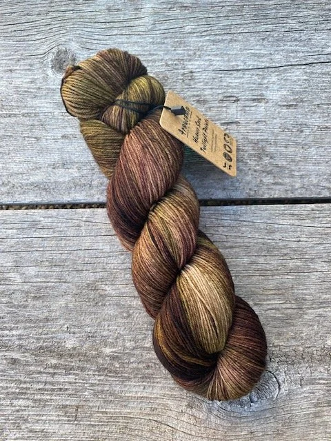 Araucania Huasco Sock Twilight paints #5018 Arabian bronze.jpeg