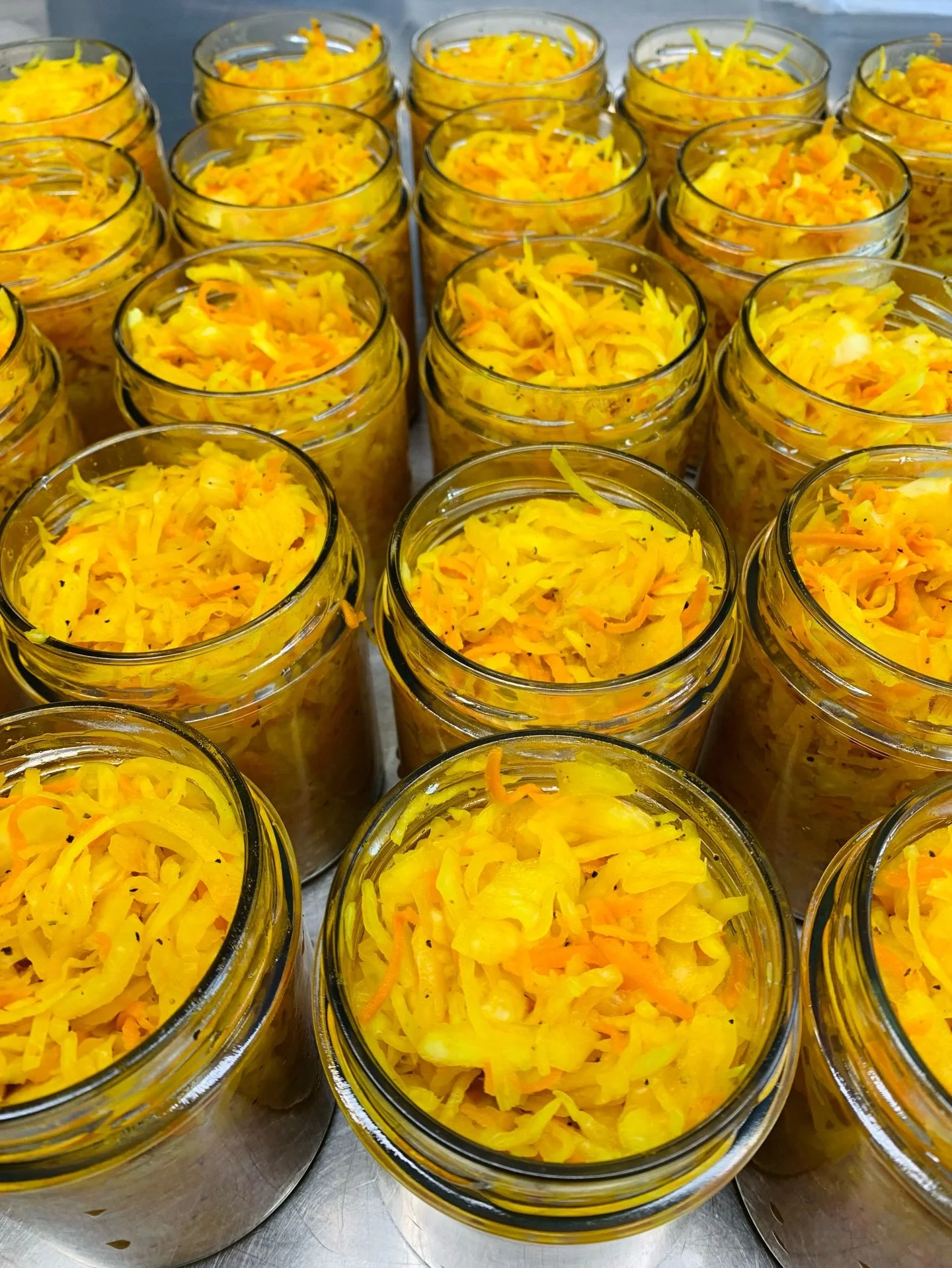 We ferment slowly.

Our sauerkraut is fermented for 21 days in small batches, on a farm.

No shortcuts. Just live, properly made ferments.

Slow gut health works better than quick fixes.

#realfood #madeslowly #ferment #well #eat