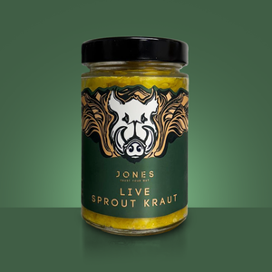Live Sprout Kraut, Fermented, Probiotic-Rich & Gut-Friendly